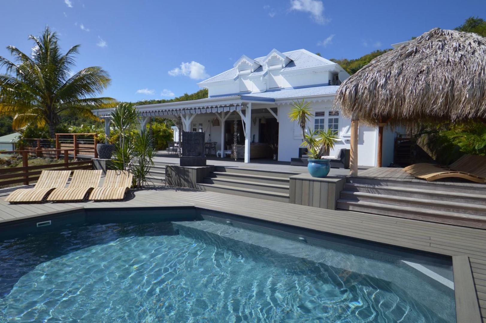 La Villa Coconut Vue A 180° Mer Rocher Du Diamant Le Diamant Exterior photo